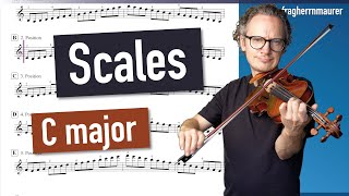 Scales in C major  Daily Practice [upl. by Seidule386]