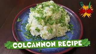 HOW TO MAKE COLCANNON RECIPE  Irish Mashed Potatoes Recipe [upl. by Constant495]