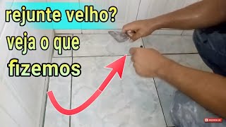 SEU REJUNTE ESTÁ VELHO VEJA O QUE EU FIZ [upl. by Walther433]