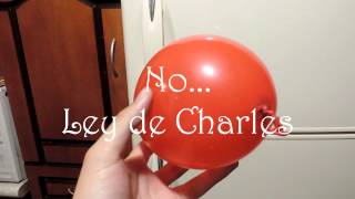 Experimento ley de charles [upl. by Reg]