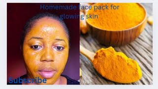 2 ingredients face mask for glowing skin [upl. by Oribel774]