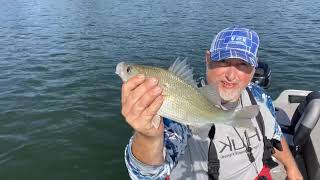 Lake James White Perch Fishing [upl. by Abihsot]