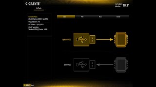 gigabyte h410m s2 bios update [upl. by Hgielak]