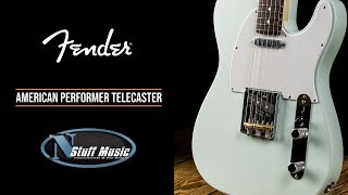 The AllNew Fender American Performer Telecaster [upl. by Kaycee711]