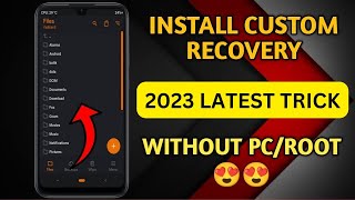 Install Orange Fox Recovery Latest Version in any Xiaomi Device 😍😍  Custom Recovery Without PC 🔥🔥 [upl. by Ttcos]