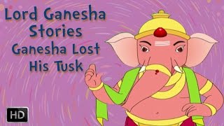 Lord Ganesha Stories  How Ganesha Lost His Tusk [upl. by Goth]