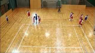 Basic Handball  Set Defence 51 and 321 [upl. by Efeek751]