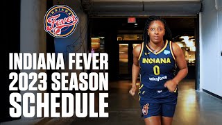 Indiana Fever 2023 Schedule Release [upl. by Naie334]