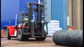 Wiese USA  Kalmar High Capacity Forklifts and Lift Trucks at Work [upl. by Sheffield]