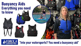 Guide to choosing the right Buoyancy Aid for all your favourite watersports  SUPs dinghy kayaks [upl. by Huntley]