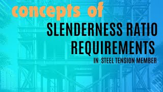 Slenderness ratio requirements max slenderness ratio  slenderness ratio formula in steel [upl. by Moyer]