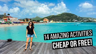 14 ST MAARTEN Attractions You Cant Miss  FREE or CHEAP Things to do in St Maarten [upl. by Wilburn]