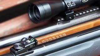 Air Rifle Scope VS Iron Sights [upl. by Aivull443]