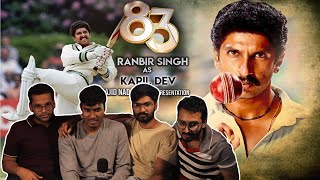 83 Trailer Reaction  Ranveer Singh  Jeeva  Kamal Haasan  Tamil [upl. by Manoop560]