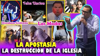 La APOSTASÍA Así están las IGLESIAS DE HOY  Pastor David Gutiérrez [upl. by Aiderfla804]