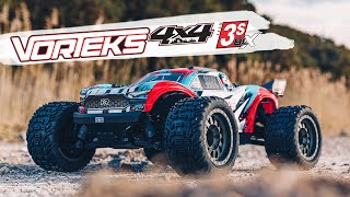 Introducing the ARRMA VORTEKS 4x4 3S BLX Stadium Truck ARA4305V3 [upl. by Andrus]