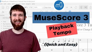 MuseScore How to Change Playback Tempo 3 Ways to Adjust and Edit Tempo [upl. by Christal]