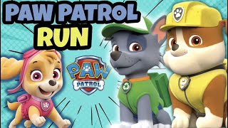 Paw Patrol Run  Brain Break Exercise for Kids [upl. by Cairistiona]