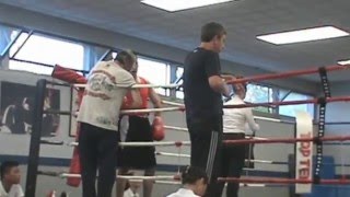 Karl HessBrantford Black Eye Boxing Club45 second KOquotThe Stockyardsquot [upl. by Lassiter329]