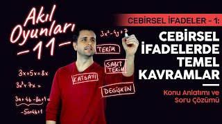 Ozan Alper 8 Sınıf Matematik Cebirsel İfadeler Terim Değişken Katsayı Nedir Lightboard ile Ders [upl. by Aehsan]