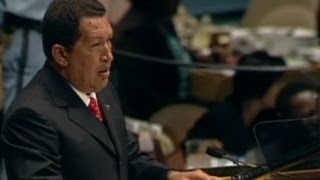 2006 Chavez calls Bush quotthe devilquot [upl. by Woothen]