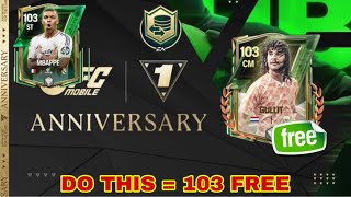 FC MOBILE 25 ANNIVERSARY FULL EVENT LEAKS FREE 103 IF YOU DO THIS RIGHT NOW [upl. by Magan]