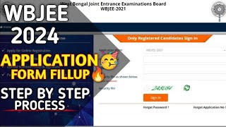 WBJEE EXAM😍Application Process🔥 Step By Step  Full Registration Process  Wbjee Exam [upl. by Natsirhc]