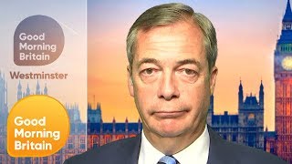 Nigel Farage Reacts to Caller Prank on His LBC Show  Good Morning Britain [upl. by Isolde223]