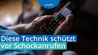 Neues Telefonsystem bewahrt Rentner vor dem Enkeltrick  MDR um 2  MDR [upl. by Nrol931]