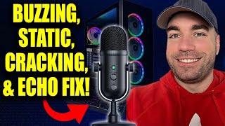 How to Remove Buzzing and Static Noise From Microphone on Windows 11 Easy Method [upl. by Ttebroc872]