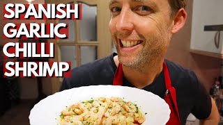 Easy Spanish Garlic Shrimp Gambas al Ajillo [upl. by Zephan]