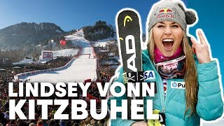 A Tour of the Legendary Kitzbühel Ski Race with Lindsey Vonn [upl. by Scopp188]