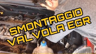 COME SMONTARE VALVOLA EGR  13 mjt [upl. by Arramahs]