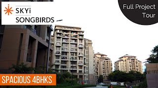 Skyi Songbirds Bhugaon Sample Flat amp Project Tour  4 BHK Luxury Apartments Starting 145 Cr [upl. by Anaic]