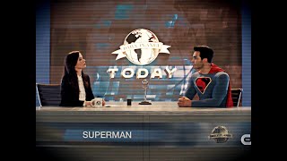 Lois Interviews Superman in Daily Planet  Superman amp Lois  1x11 HD [upl. by Kraska]