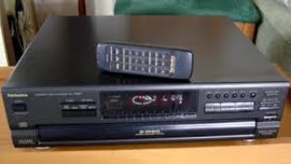 Technics 5 CD Changer Mod SLPD887 [upl. by Gillett157]