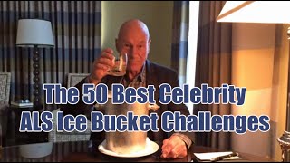 The 50 Best Celebrity ALS Ice Bucket Challenges [upl. by Borreri]