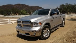 2014 Ram 1500 EcoDiesel Pickup 060 MPH First Drive Review [upl. by Acinemod]