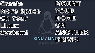 MOVE YOUR HOME DIRECTORY TO A DIFFERENT DRIVE IN LINUX [upl. by Waine91]