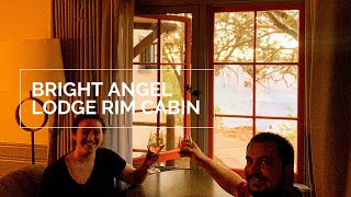 Bright Angel Lodge Rim Cabin Room Tour  Grand Canyon 2020 [upl. by Ssor]