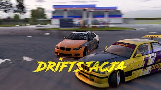 Drift Stacja  BMW E92 20d  Assetto Corsa  Dziki Drift [upl. by Ahsrats]