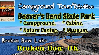 Beavers Bend State Park TourReview oklahoma brokenbowlake hochatown campground [upl. by Benildas]