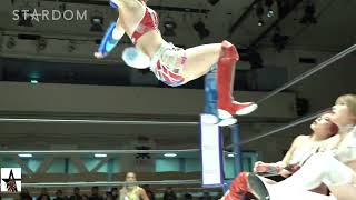 Maika amp Saori Anou vs Mayu Iwatani amp Giulia [upl. by Casi]