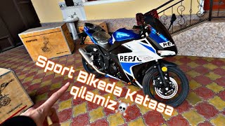 Sport Bike Minib aylanib Kelamiz ☠️ [upl. by Noami]