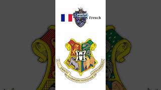 Hogwarts Houses in French [upl. by Jenni]