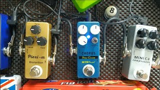 Mosky Audio Blue Ocean Chorus Guitar Pedal Demo [upl. by Nitsoj]