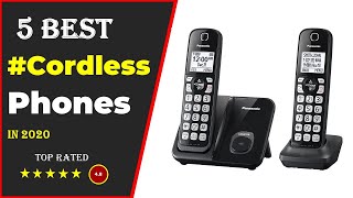 ✅ Top 5 Best Cordless Phone 2024  Tested amp Reviewed [upl. by Oika587]