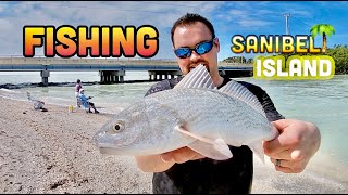 Shore Fishing Florida Sanibel amp Captiva Island [upl. by Tomaso]