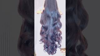 Heatless curls ❤️✨ stitching fashion designer stitching viralvideo diy [upl. by Nonaihr]