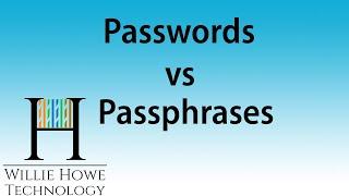 PASSWORDS vs PASSPHRASES [upl. by Swain]